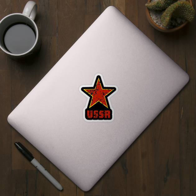 Vintage USSR (distressed) by BearCaveDesigns